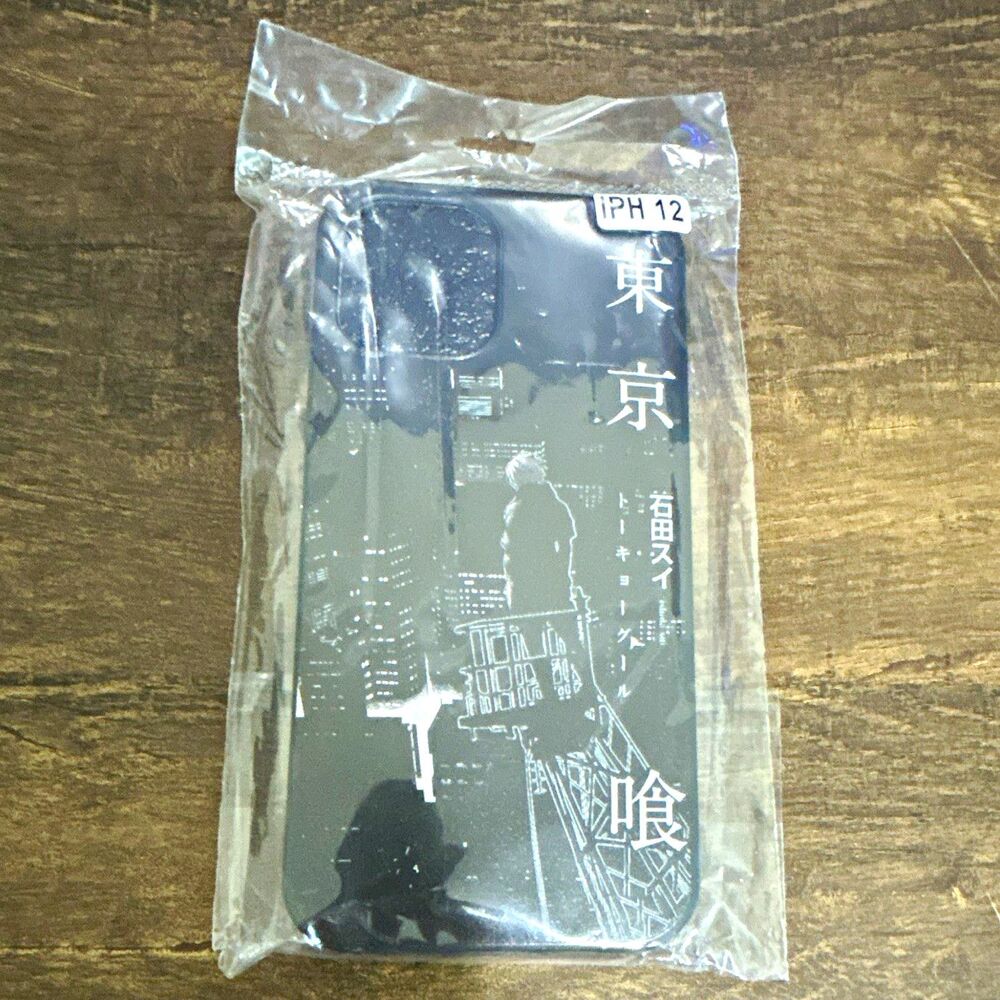 Tokyo City Graphic Print Matte Back Case Black/White for Apple iPhone 12
